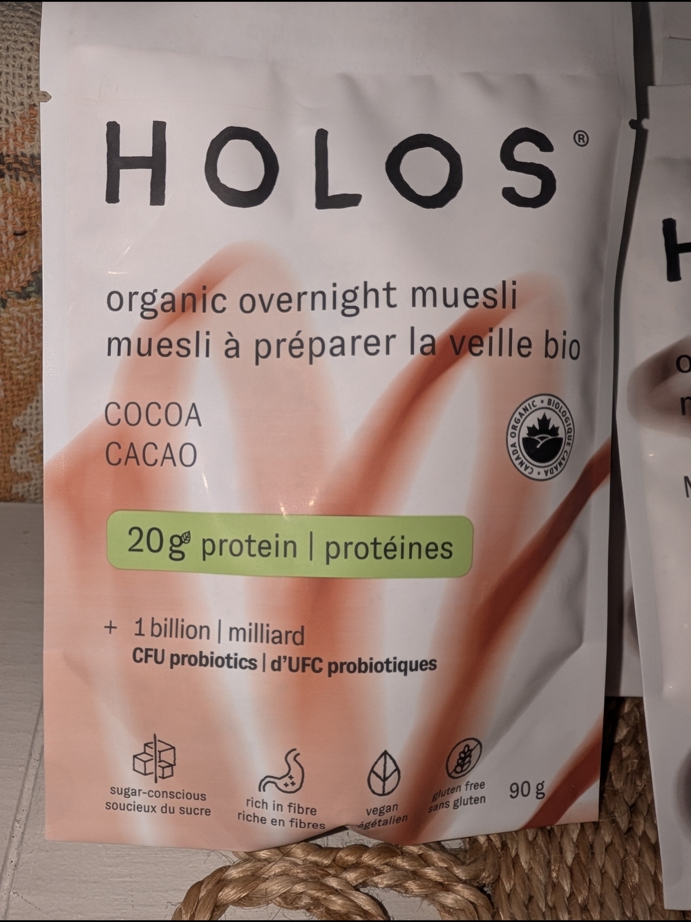 HOLOS Organic Overnight Muesli